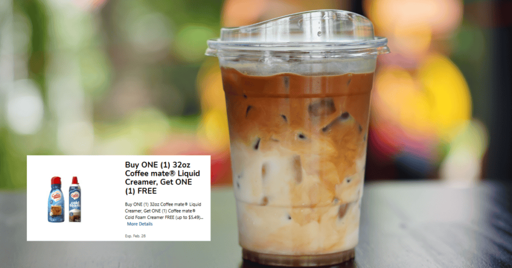 coffee mate iced coffee kroger digital coupon