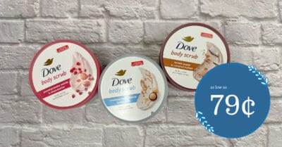 dove body scrub kroger krazy