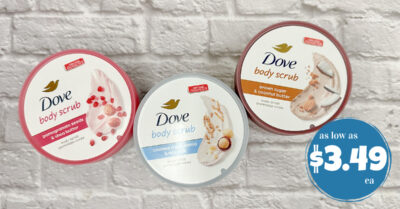 dove body scrub kroger krazy