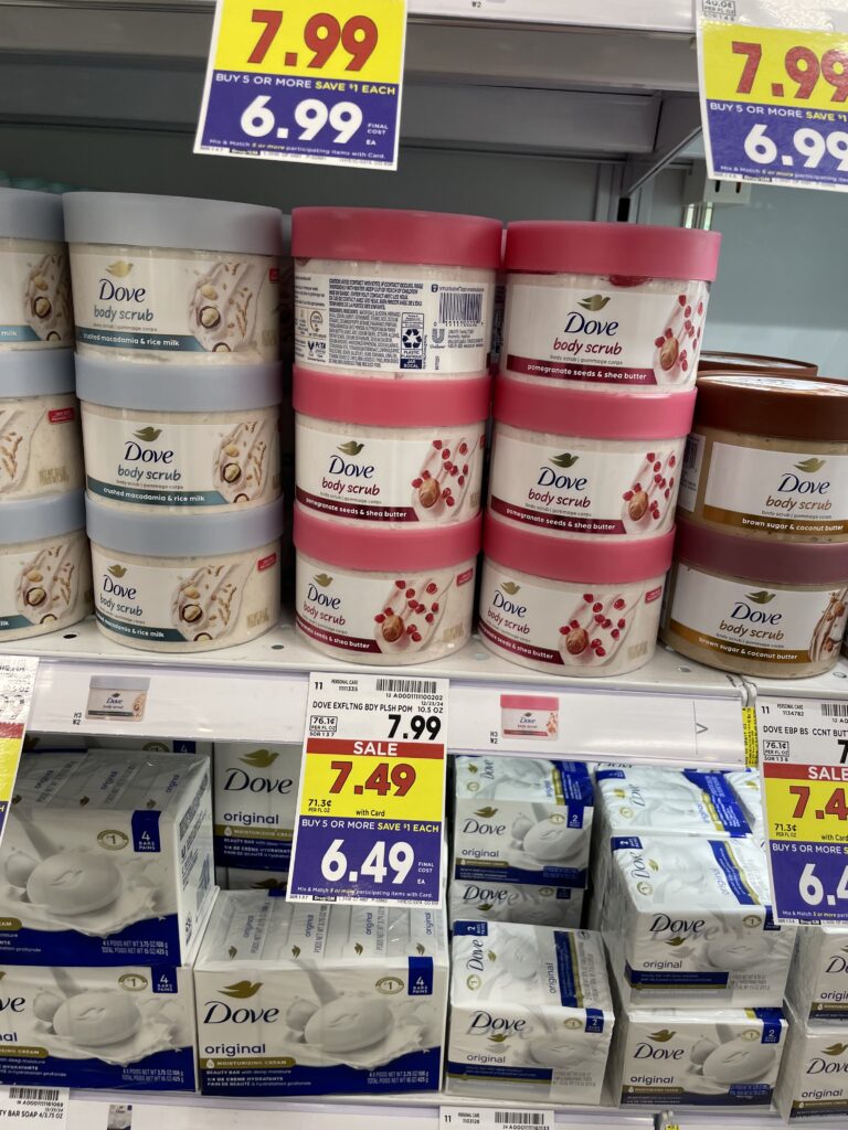 dove body scrub kroger shelf image (1)