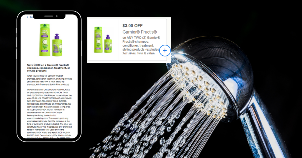 garnier fructis digital coupon and printable kroger