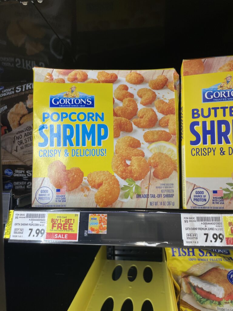 gorton's shrimp kroger shelf image (2)