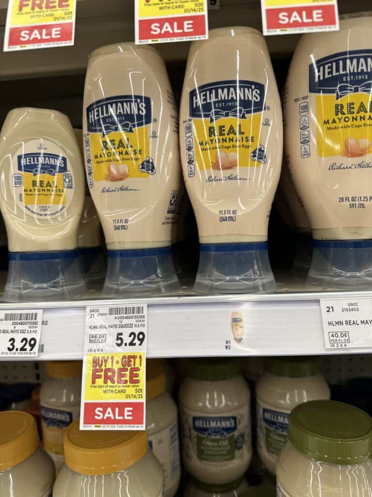 hellmanns mayo kroger shelf image (2)