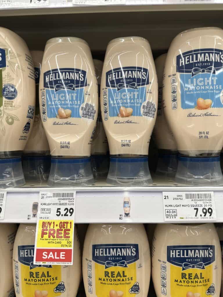 hellmanns mayo kroger shelf image (2)