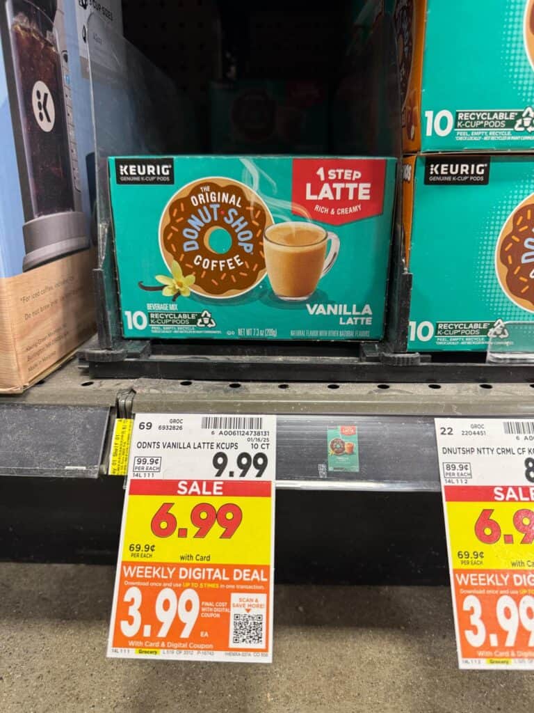 keurig donut shop kroger shelf image (1)