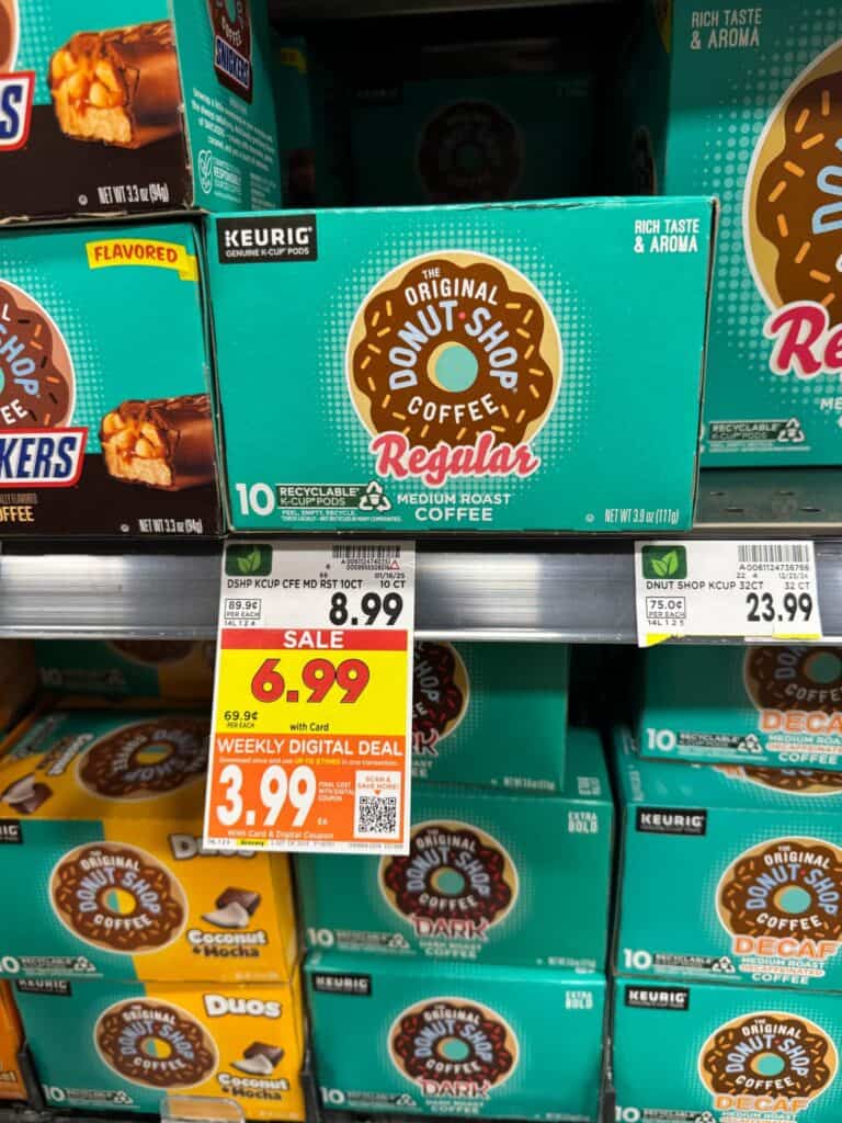 keurig donut shop kroger shelf image (1)