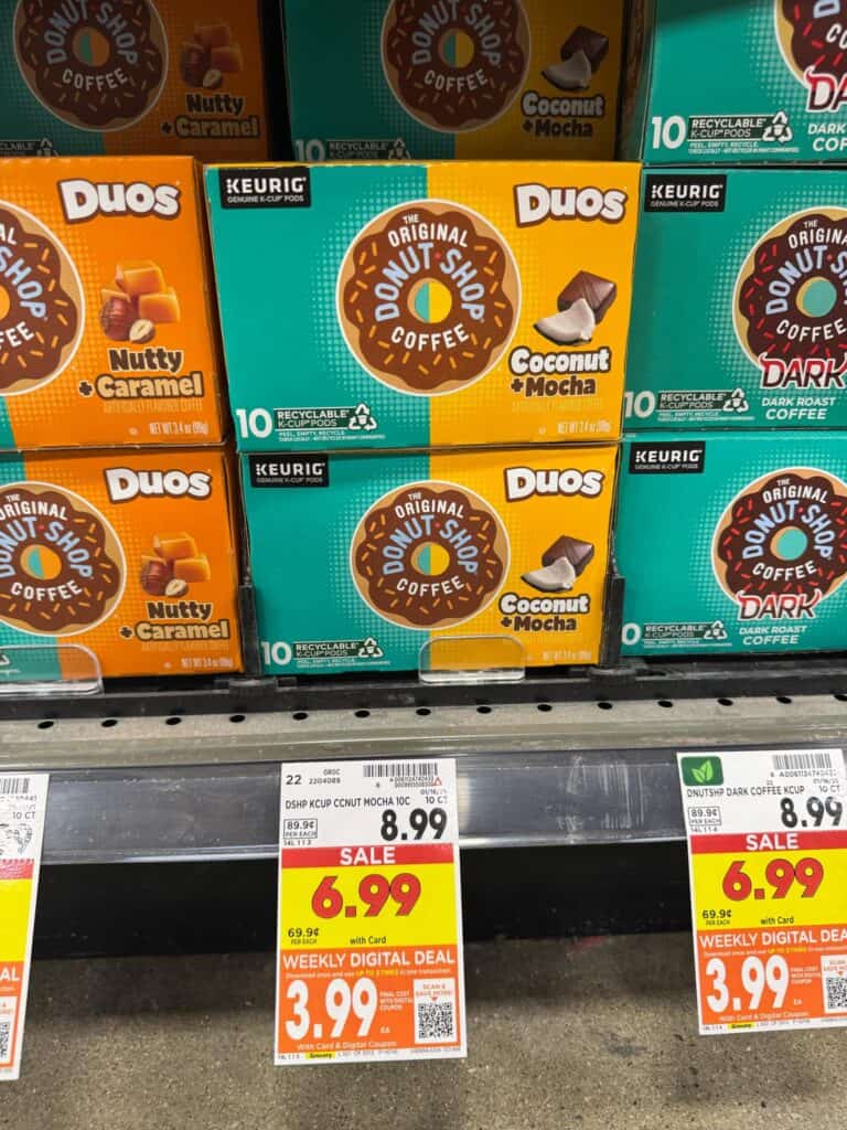 keurig donut shop kroger shelf image (1)