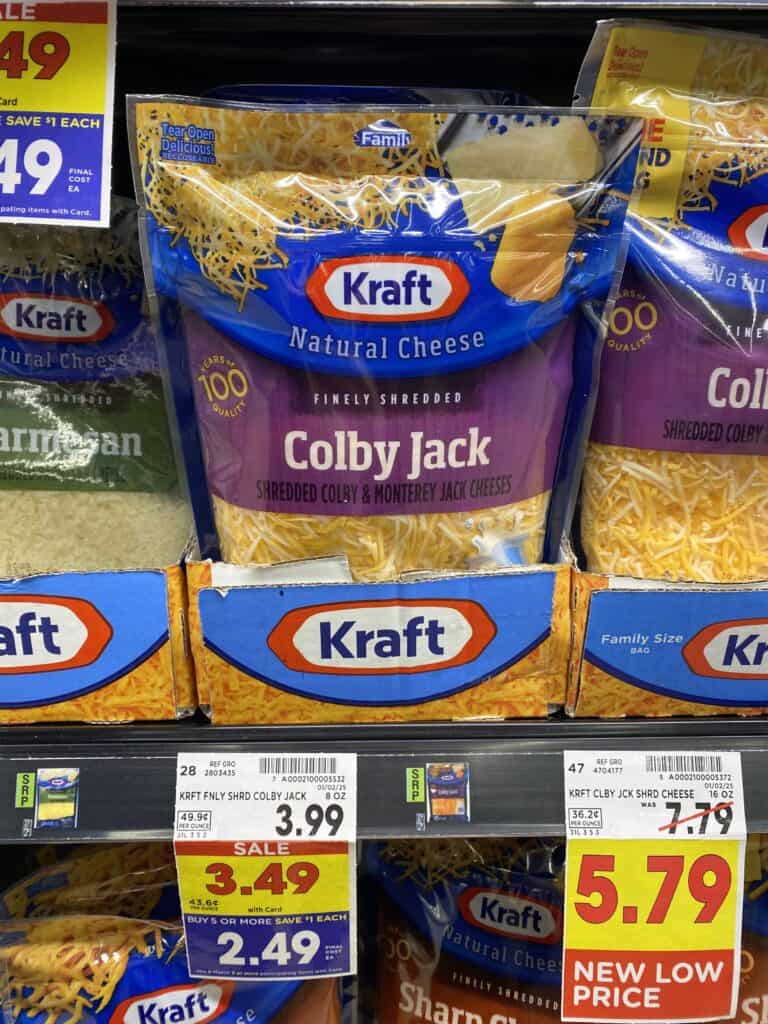 kraft shredded cheese kroger shelf image (1)