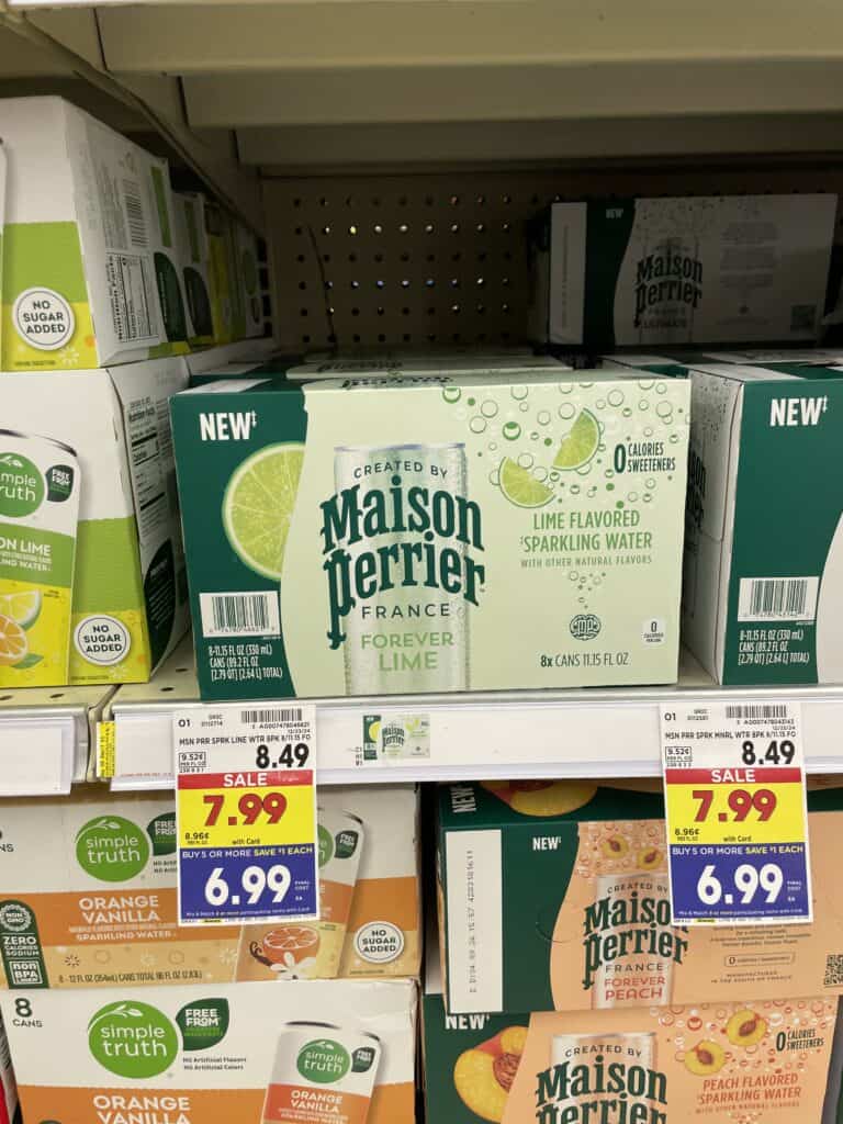 maison perrier drinks kroger shelf image (4)