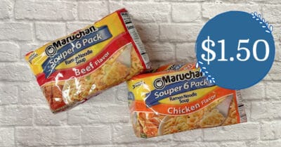 maruchan souper 6 pack kroger krazy