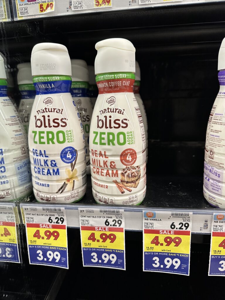 natural bliss kroger shelf image