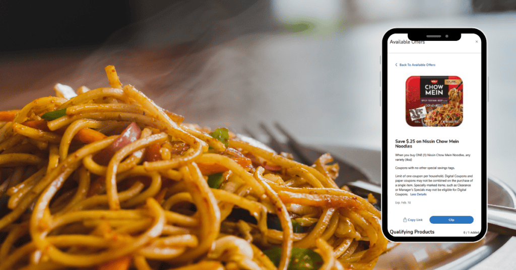 nissin chow mein digital