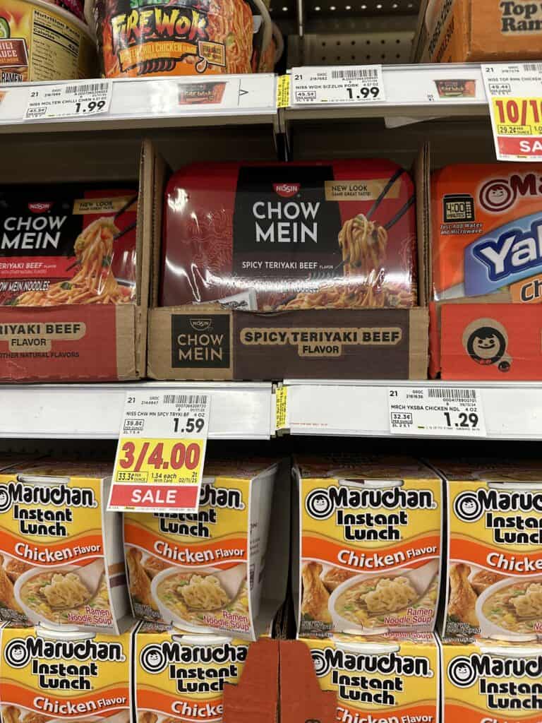 nissin chow mein kroger shelf image (4)