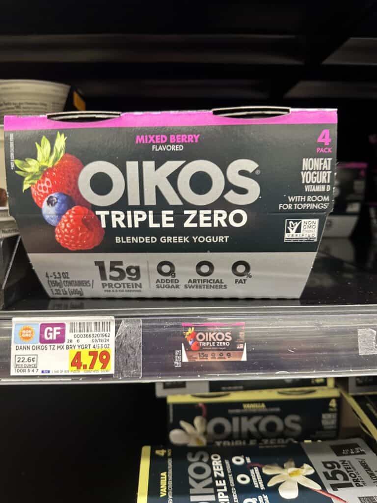 oikos yogurt kroger shelf image (1)