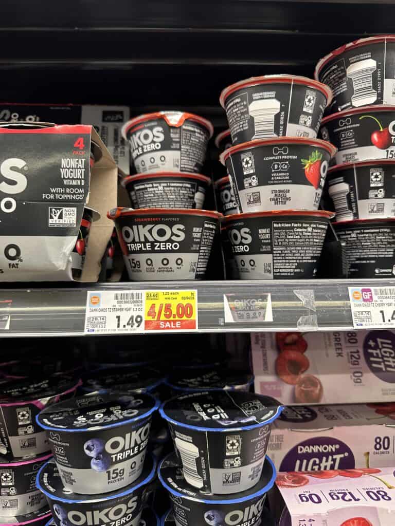 oikos yogurt kroger shelf image (1)