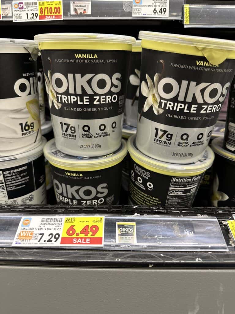 oikos yogurt kroger shelf image (1)