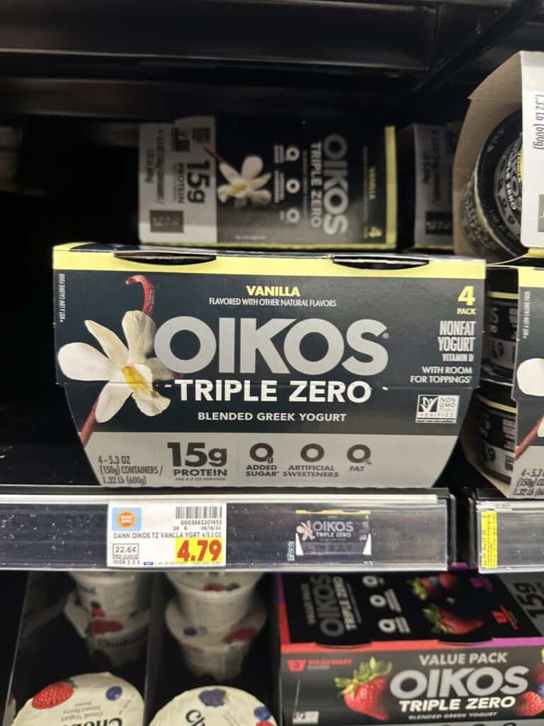 oikos yogurt kroger shelf image (1)