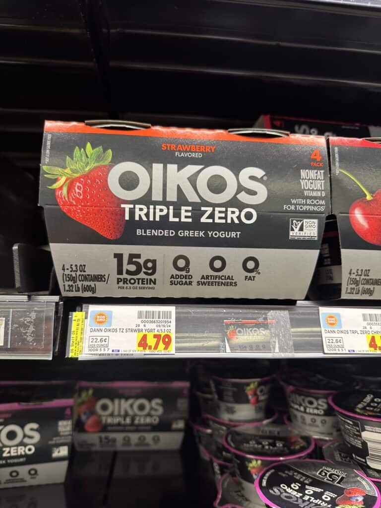 oikos yogurt kroger shelf image (1)