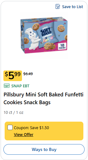 pillsbury mini cookies kroger price image 1