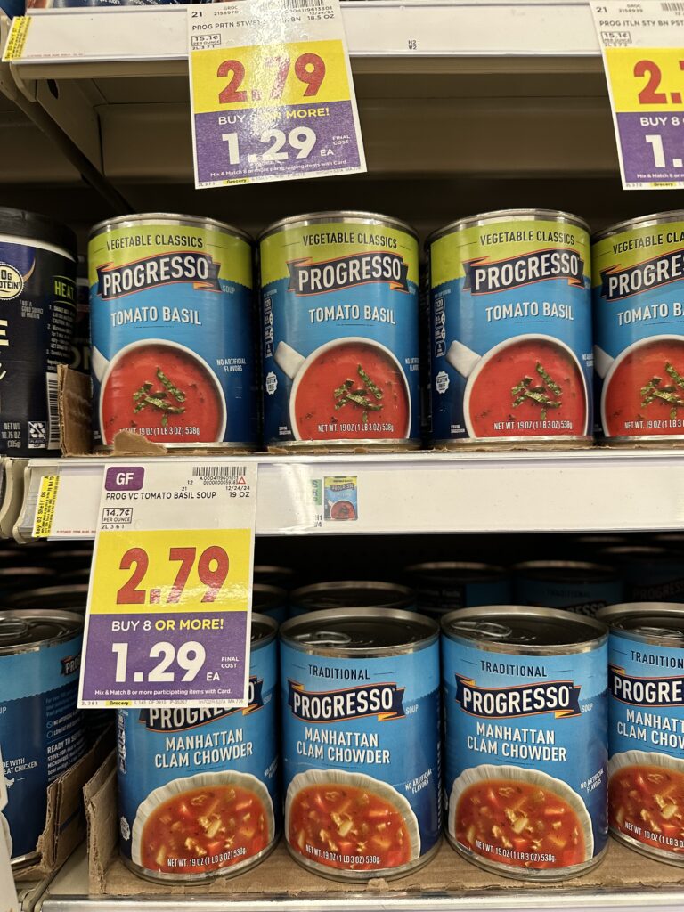 progresso soups kroger shelf image (4)