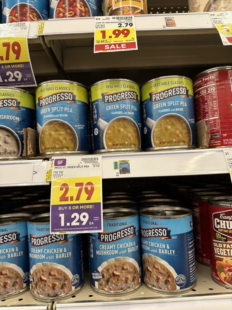 progresso soups kroger shelf image (4)