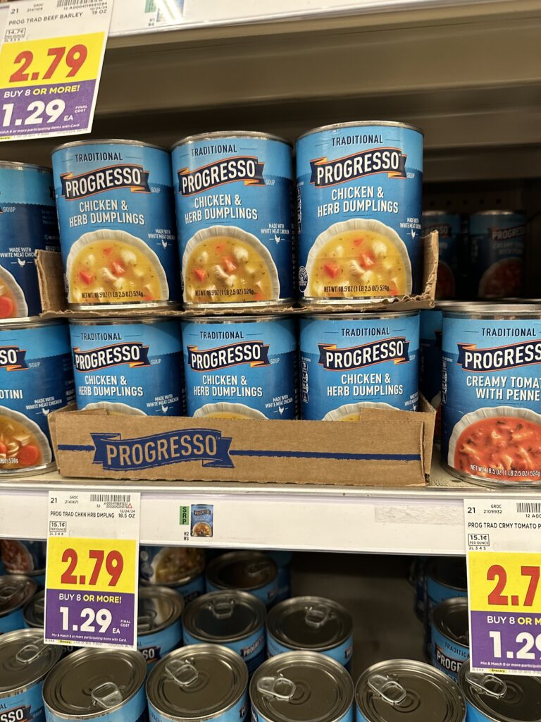 progresso soups kroger shelf image (4)