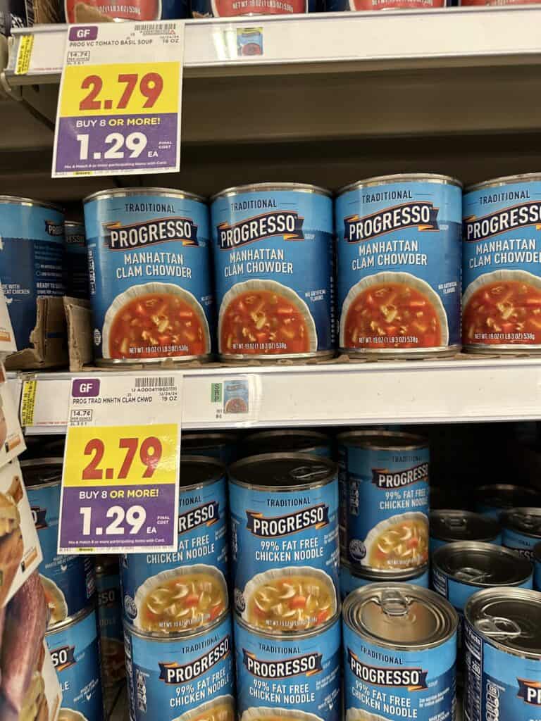 progresso soups kroger shelf image (4)