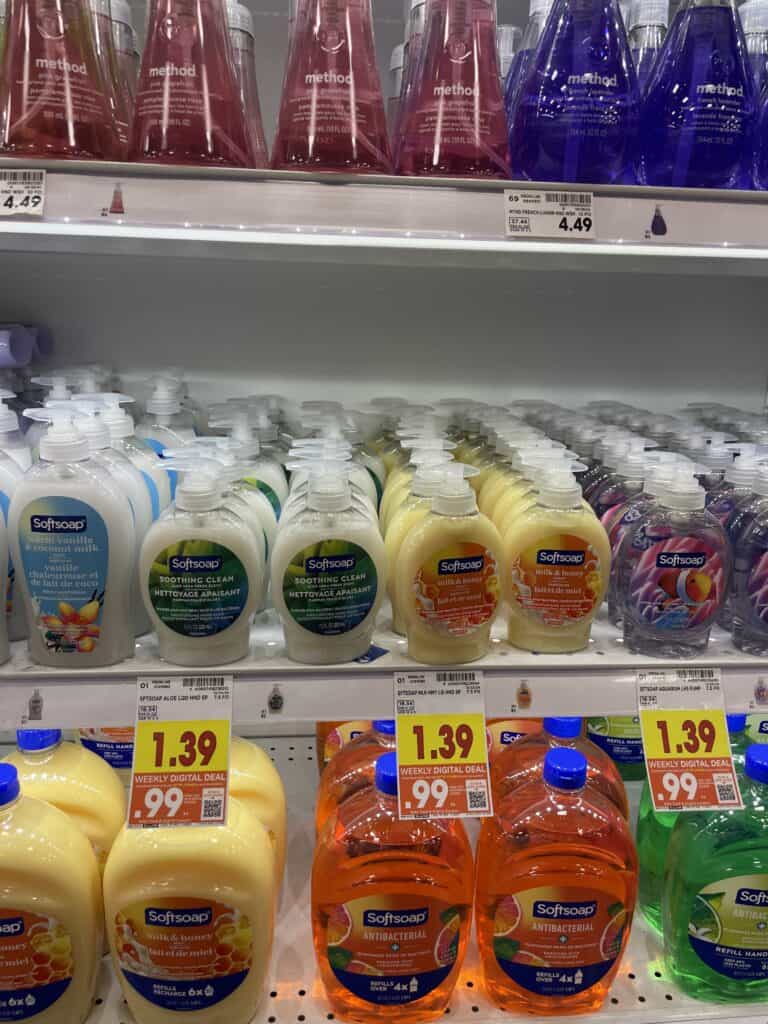 softsoap kroger shelf image (1)