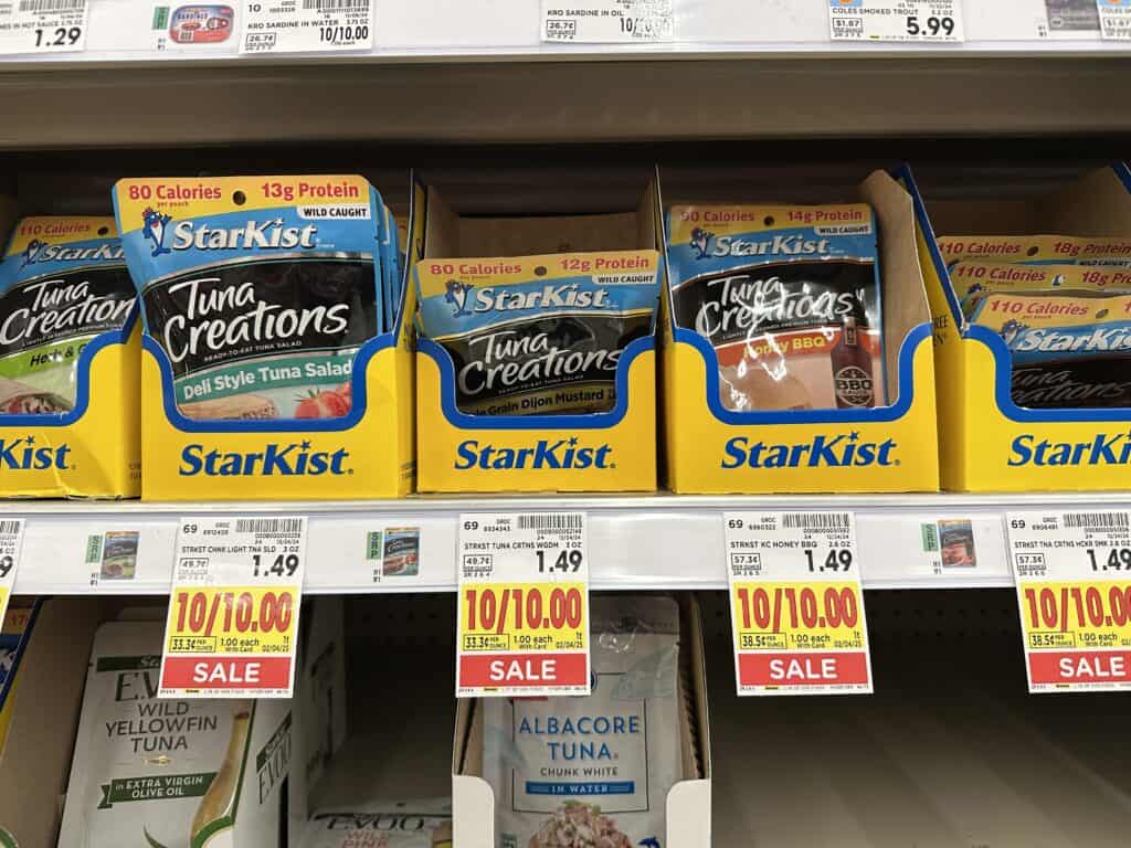 starkist tuna kroger shelf image (1)