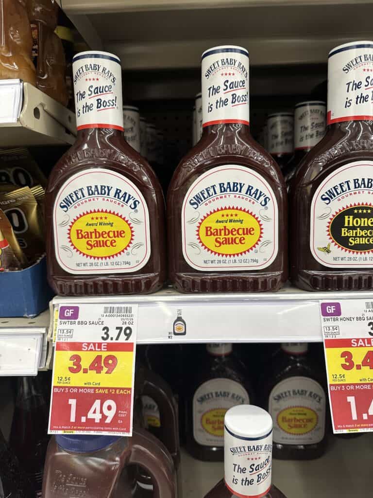 sweet baby ray's kroger shelf image (1)