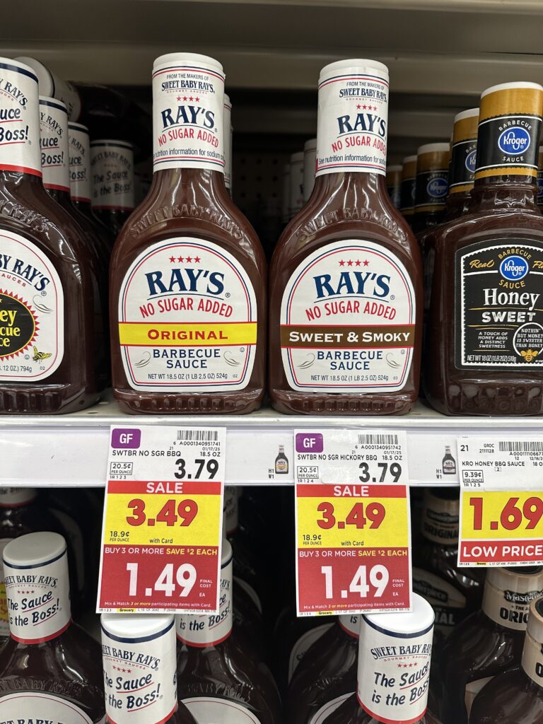 sweet baby ray's kroger shelf image (1)