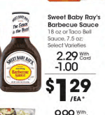 sweet baby rays kroger